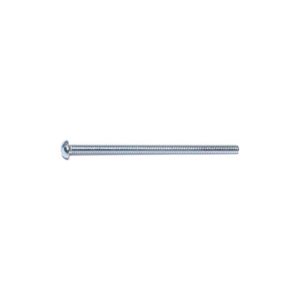 Midwest Fastener #8-32 x 3 in Slotted Round Machine Screw, Zinc Plated Steel, 20 PK 68262 - main